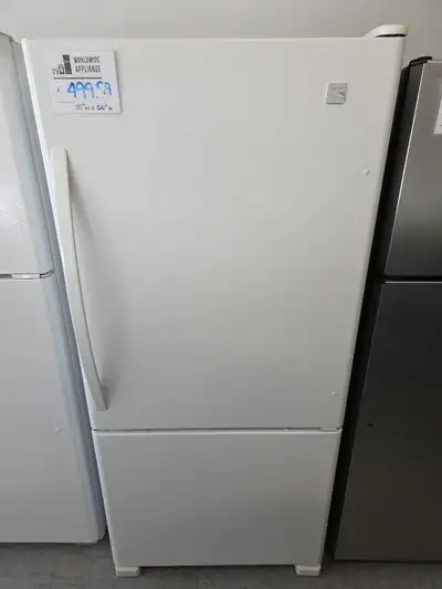Whirlpool 30" White Fridge - Free Warranty Included , View more