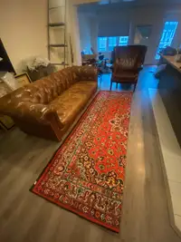 Red perisian pattern carpet