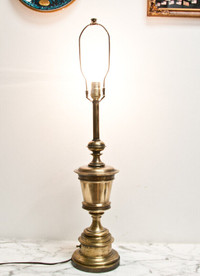 Vintage Large Brass Stiffel Table Lamp– Vase Urn Shaped Tall