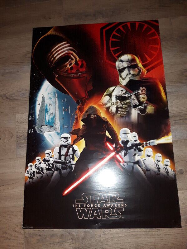 6 Star Wars Posters in Arts & Collectibles in Vancouver - Image 3