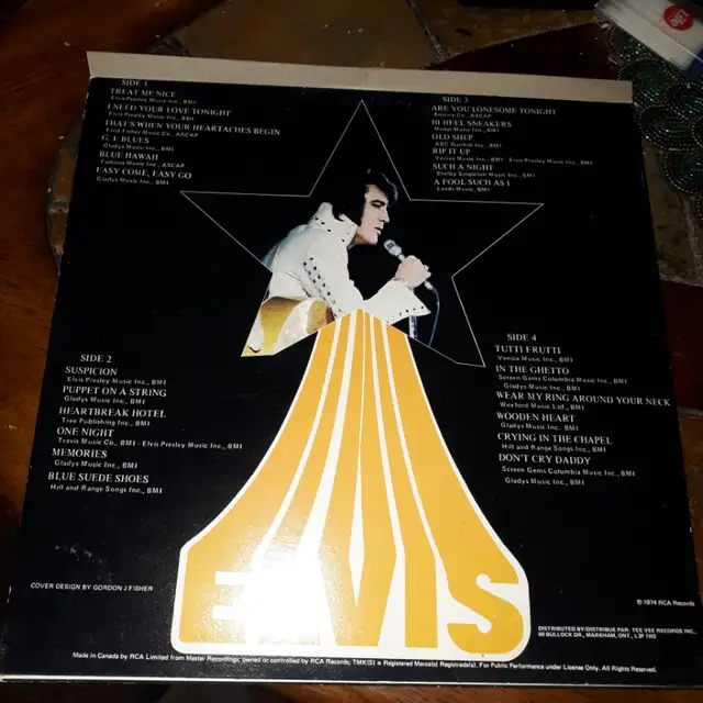 1975 vinyl Elvis Forever double lp63008307740803121