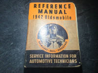 1941-42 Oldsmobile  CDN Shop Manual 3600 3800 Club Coupe B-44 98