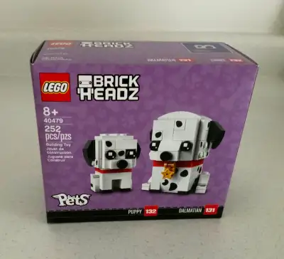 LEGO BRICKHEADZ Dalmatian - BRICK HEADZ - NEW UNOPENED, View more