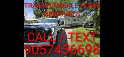 CALL OR TEXT 905-745-6698 TRAVEL TRAILER 5TH WHEEL CAMPER MOBILE HOME OFFICE TRAILER PARK MODEL POP...