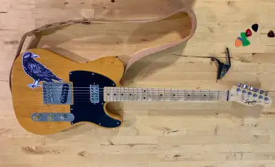 2005 Squier Telecaster w TV Jones Powertron, View more