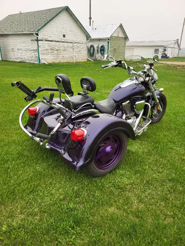 2012 Suzuki M50 VZ800 Marauder Lehman Tramp Trike in Street, Cruisers & Choppers in Edmonton - Image 6