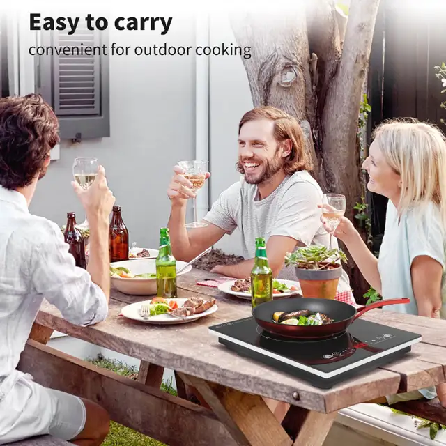 VBGK Portable Electric Induction Cooktop - 1800W in Stoves, Ovens & Ranges in Markham / York Region - Image 7