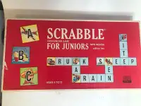 1972 Scrabble Crossword Game For Juniors