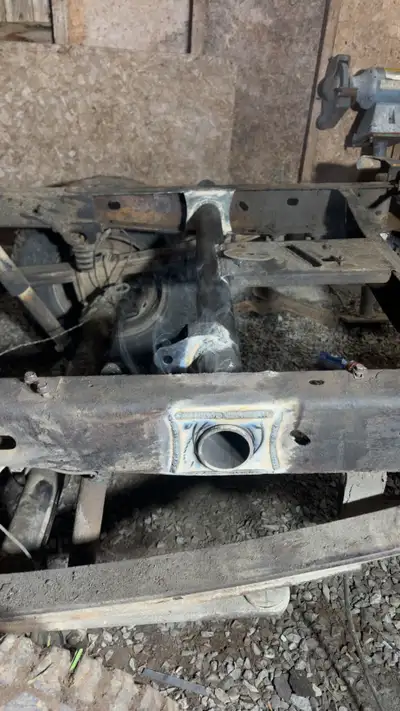 Frame repair and crossmember some body work msg for quote