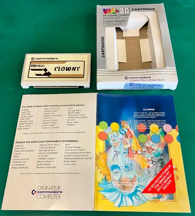 Jeux Commodore VIC-20,  Clowns, VIC-1931, View more