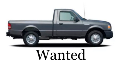 RANGER or similar small truck wanted.
