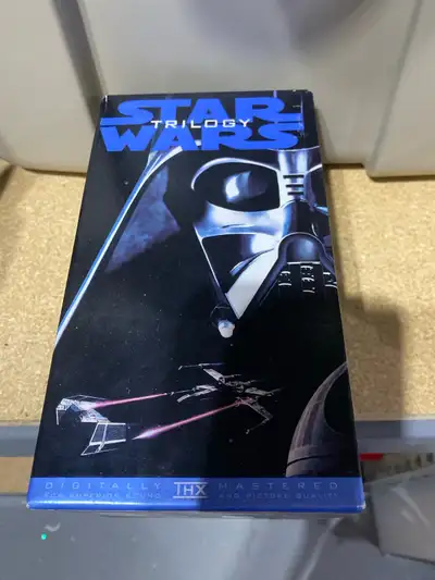 VHS Box Set. Like new but previously viewed.