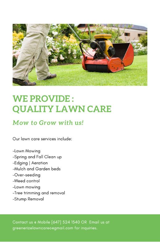 Clean up | Hedges | Tree Services | Lawn care in Lawn, Tree Maintenance & Eavestrough in City of Toronto - Image 3