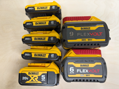 Équipez vos projets avec les batteries Dewalt neuves, View more