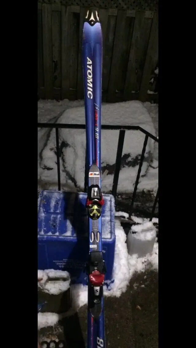 Downhill skis, pole, boots, goggles in Ski in Kingston - Image 6