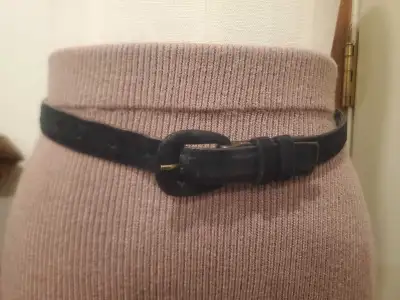 Women's Simons leather suede belt, View more
