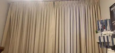 Heavy Duty Thick Double Curtains, View more