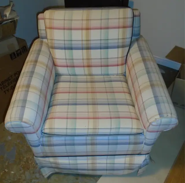 mid-century Danish teak sofa and chair set in Couches & Futons in City of Halifax - Image 3
