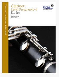 RCM Clarinet Etudes Preparatory-4 BRAND NEW