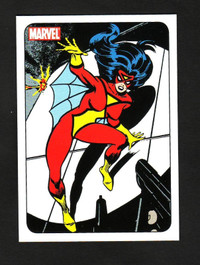 70 YEARS OF MARVEL BASE CARD 41 THE AVENGERS SPIDER WOMAN