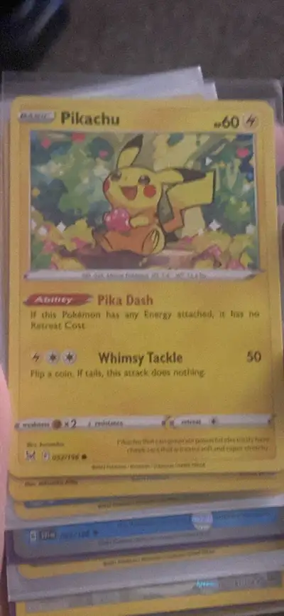 Pikachu Pokemon Card, View more
