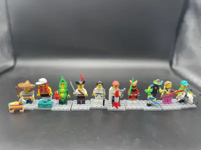 BNIB. Piñata Boy, sold Breakdancer, $6 Peapod Costume Girl, $7 Pirate Girl, $7 Space Fan, $6 Super W...
