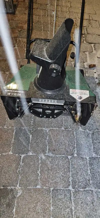 Certified Electric Snow Blower 18", View more