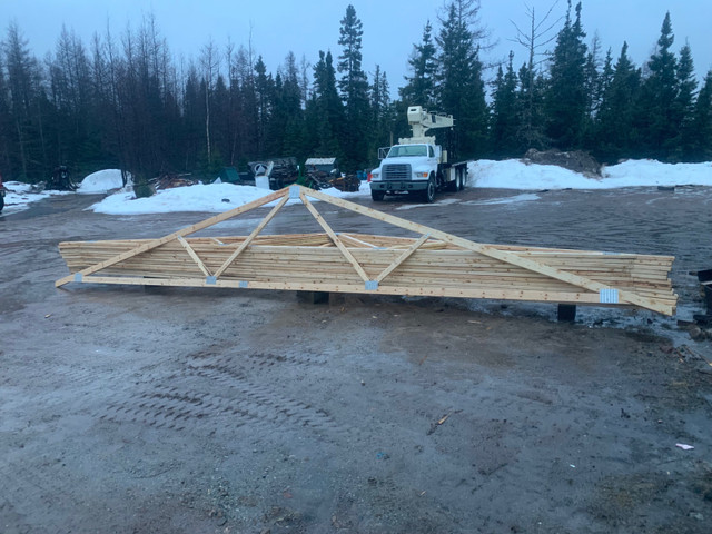 24x24 garage roof trusses in Roofing in Cape Breton
