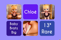 Baby Bratz Babyz Big 13" Chloé Rare 50$