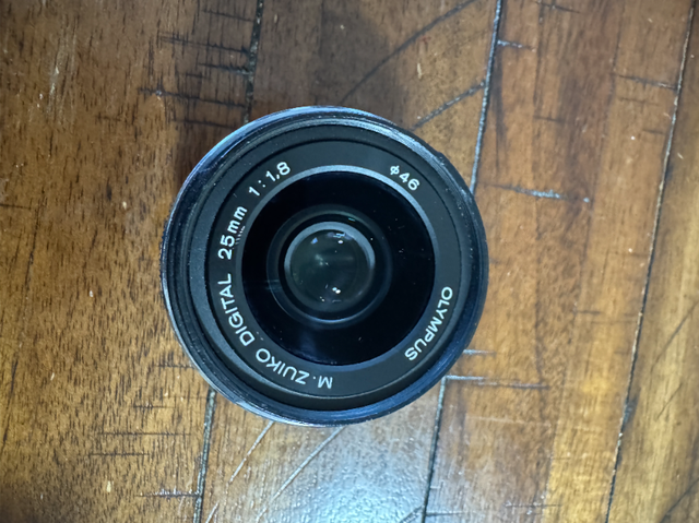 Olympus M. Zuiko 25mm f1.8 for Micro Four Thirds