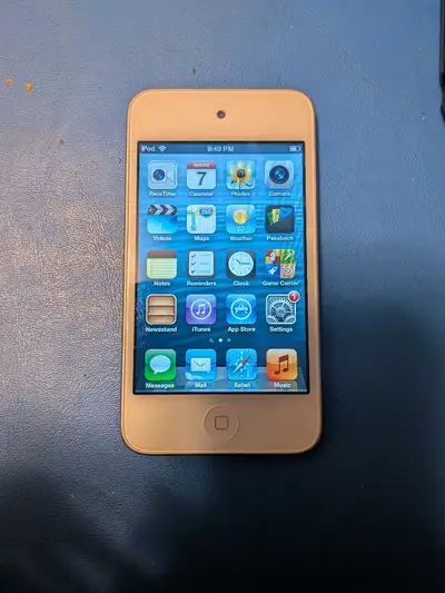 White iPod Touch 4th gen with case, View more