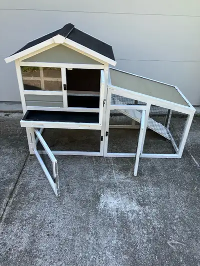 Outdoor Bunny rabbit hutch cage, View more