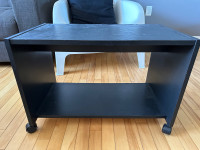 TV stand with 4 wheels