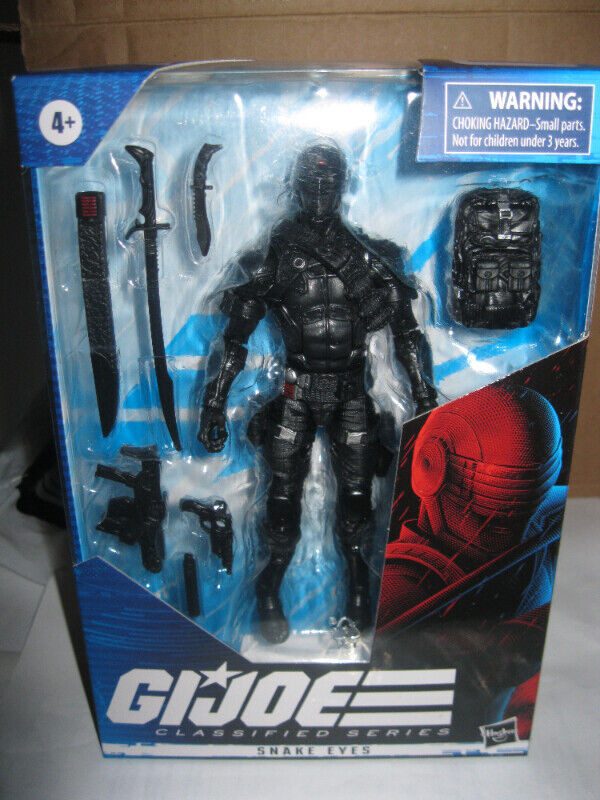 New and Sealed G.I. Joe Classified Snake Eyes in Toys & Games in Markham / York Region
