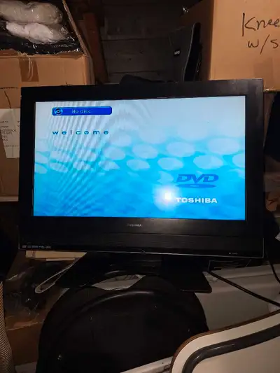 Toshiba Tv for sale comes with DVD player , View more