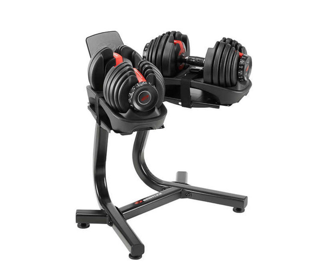 Bowflex SelectTech 552 Dumbbells with stand in Exercise Equipment in Kitchener / Waterloo - Image 2