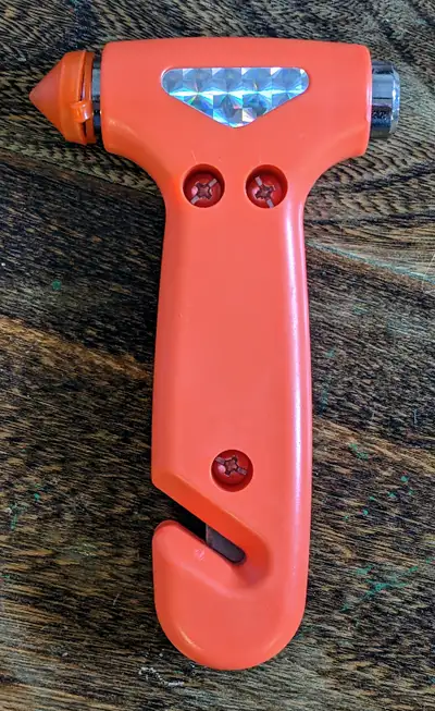 Car Escape Hammer with Window Breaker & Seat Belt Cutter, View more