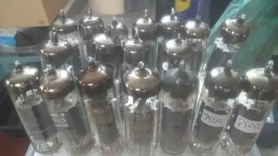 Vintage 1950-60's audio/radio vacuum tubes, View more