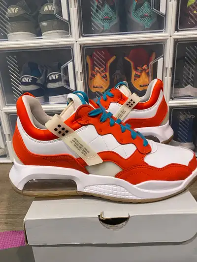 Brand new never worn. Cool shoes just needed a 10 rather than 10.5. Replacement box of needed