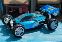 TAMIYA (LIMITED EDITION)  Blue Metallic Neo Scorcher R/C Buggy