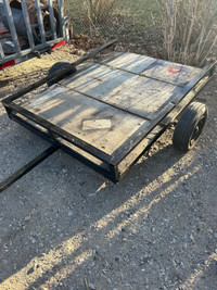 Small yard  trailer for be hind lawn tractor or ATV 