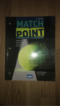 Match Point Connected Classroom - English Book 