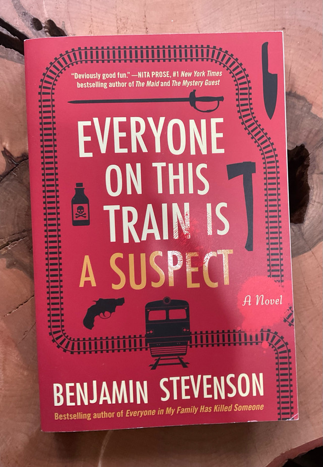 Everyone on this train is a suspect by Benjamin stevenson in Children & Young Adult in Ottawa