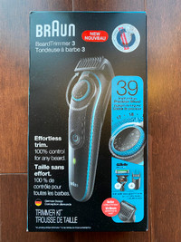 Braun tondeuse à barbe jamais utilisée boîte scellée