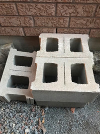 7 Concrete blocks - 8”