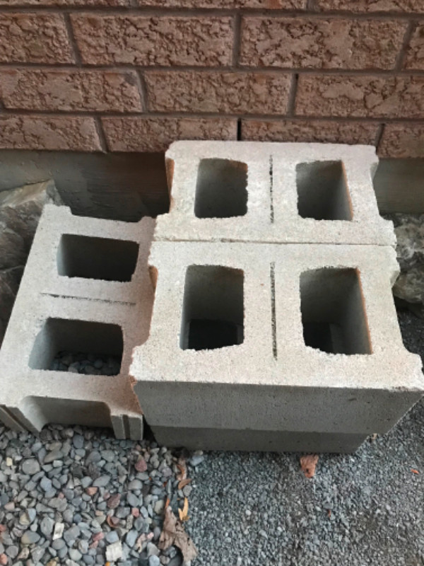 7 Concrete blocks - 8” in Other in Kawartha Lakes