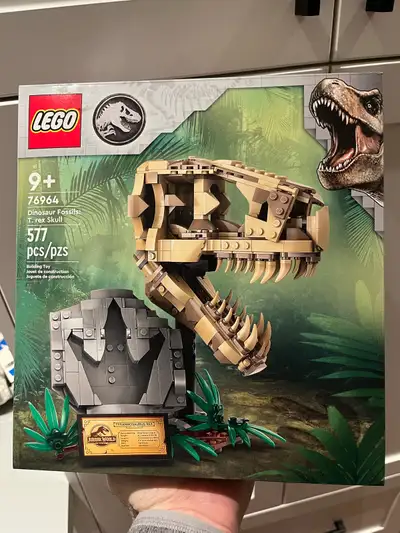 LEGO Jurassic World 76964 Dinosaur Fossil T Rex Skull BNIB - $60, View more