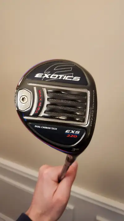 Tour Edge Exotics EXS220 3 Wood (RH-Stiff Flex)., View more