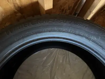 Pneus d’hiver (4) Khumo 245/55 R19 Conviennent pour véhicule électrique