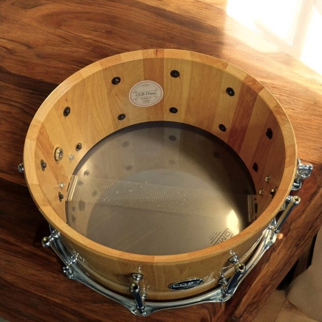 CGB Drums 6.75x14 Birch Snare Drum in Drums & Percussion in Stratford - Image 2